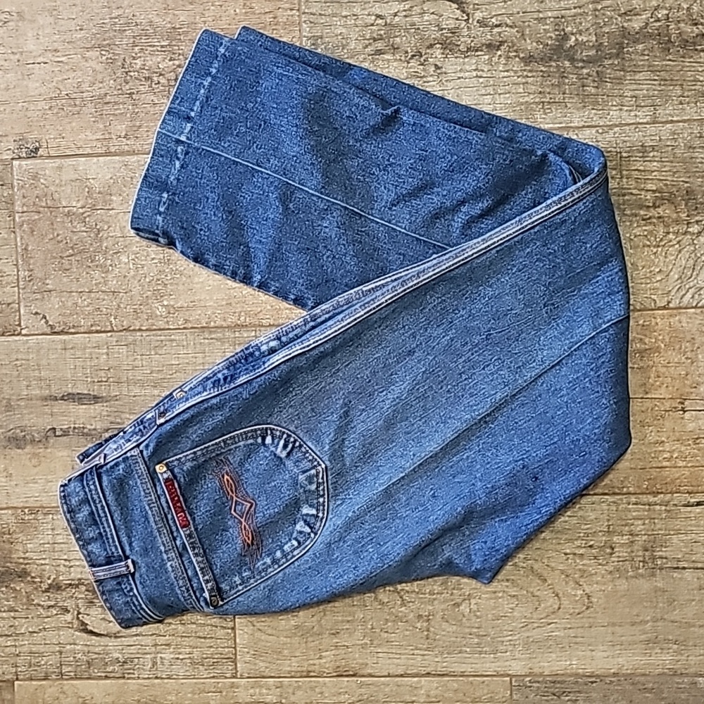 Anthony's dept store vintage jeans size 16 front creased